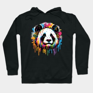 Giant Panda Colors Hoodie